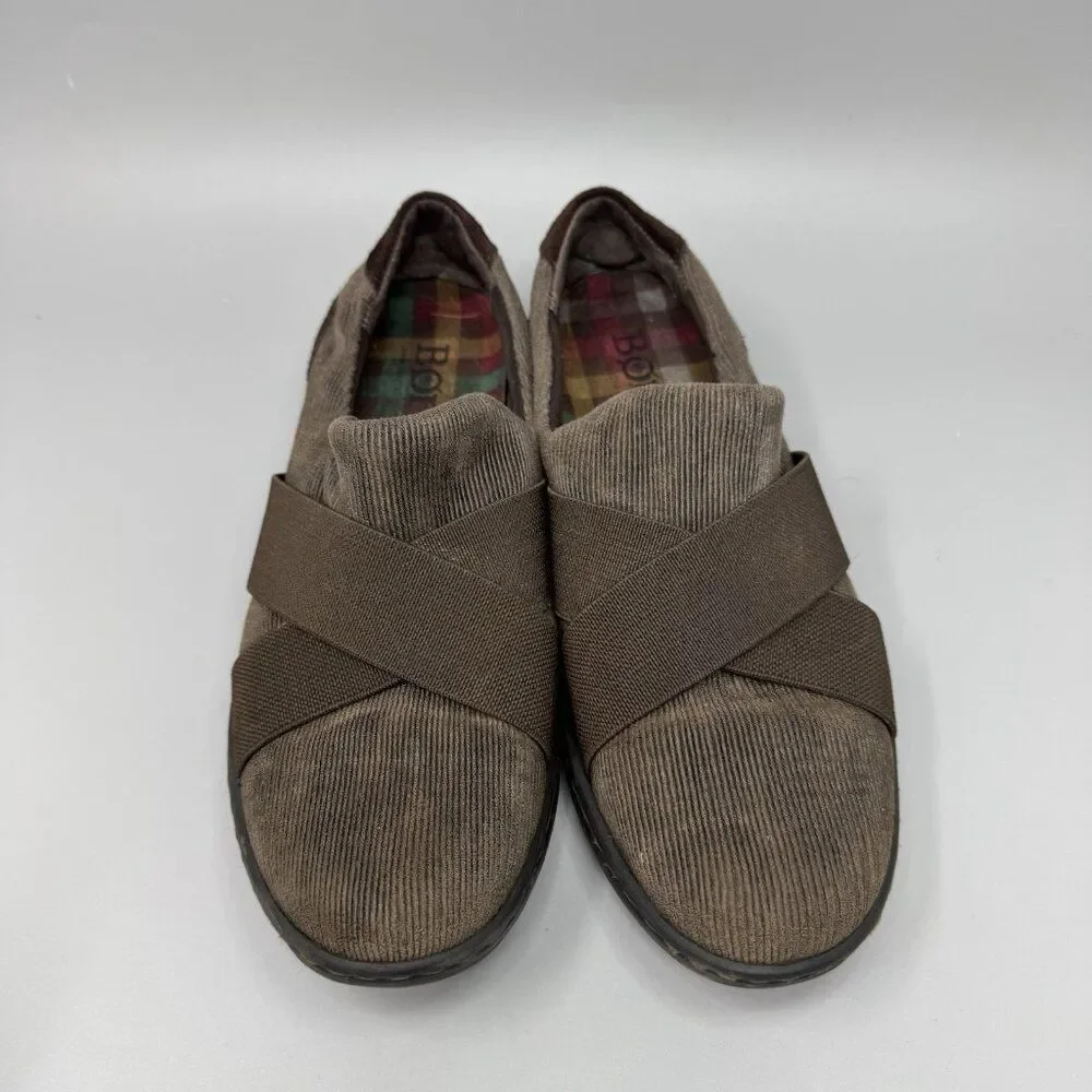 Born Shoes Womens 9 M Banshee Sip On Casual Sneaker Brown  Comfort Flats